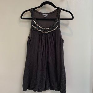 Hale Bob Black Swing Tank Top